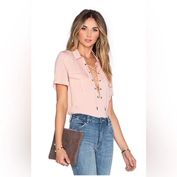 L'Academie The Safari Blouse - Size S - Picture 1 of 5